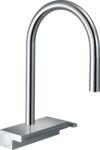 Hansgrohe Aquno Select M81 egykaros konyhai csaptelep 170 kihúzható kifolyóval, 3 jet, króm (HG-73837000)