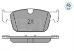 Meyle Első Fékbetét Készlet Volvo S60/S90/V60/V90/XC60 16- Meyle 025 220 9817/PD