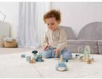 Simba Toys Eichhorn: trenuleț de lemn cu model panda și cuburi de construit (100003804)