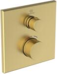 Ideal Standard Ceratherm Navigo zuhanycsaptelep süllyesztett z termosztáttal arany A8580A2 (A8580A2)
