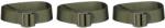 Mil-Tec pánt szorító csattal 25 mm/120 cm - Olive - 3 db (2854464)