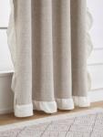 Shein bézs sötétítő függöny S07 132X241 (sf2408276089941336)
