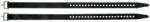 TATONKA No-Slip Strap pánt 50 cm Black - 2 db (288283)