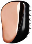 BellaHair Rose Gold Tangle Teezer Típusú Hajkefe Leopárd Mintával - Divatos Hajápoló Kefe Könnyű Fésüléshez