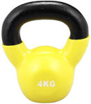 Trendy Sport Kettlebell Trendy vinyl sárga-fekete 4 kg (6504) - s1sport