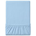  Cearsaf Jersey EXCLUSIVE albstru glacial 90 x 200 cm