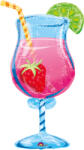 Amscan Balon in forma de pahar Cocktail Tropical Cooler - folie metalizata XL (0879901)