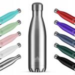 Stainless Mont-Clair hőszigetelt Stainless acél kulacs, 500 ml, Bpa, ezüst (B0DLFX5KFH)