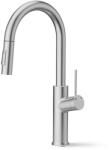 ANW HOME Konyhai Csaptelep Kihúzható Kifolyócsővel Inox Szálcsiszolt 360° 420 MM (729BN)