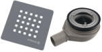 POLYSAN TRENECA zuhanytálca szifon, 90mm, DN40, matt szürke (84999.31) (POLYSAN-84999-31)