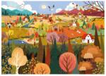 Interdruk - Puzzle Cele patru anotimpuri: toamna - 1 000 piese Puzzle