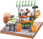 Rolife Puzzle 3D, Caruciorul cu cafea aromata, 162 piese (DG182)