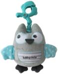 Baby Mix Jucărie de pluş educativă cu clip Baby Mix bufniţă mentă