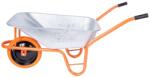 Evotools Roaba P Cuva Zincata Cu Roata Poliuretan Slim Si Janta Metalica, 80 C, Roata 3.5-8 (678071)