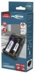 ANSMANN Încărcător Inteligent ANSMANN Lithium 2 pentru Acumulatori Li-Ion 18650 și Ni-MH AA/AAA, 2 Sloturi, USB, Detectare Automată Incarcator baterii