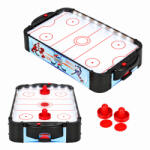 ECOTOYS Léghoki asztal, ECOTOYS HM260877, fehér, 57, 5 x 30 x 8, 5 cm, asztali/hordozható, légáram rendszer, 2 ütővel és 2 koronggal, analóg számláló, elemes (3 db AA)
