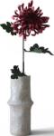 Botane Floare artificială Botane crizantemă 77 cm, roșu închis (BOT-DR-CHR-002)