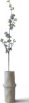Botane Creangă artificială Botane salcie 104 cm, albastră, ninsă (BOT-BL-WIL-002)