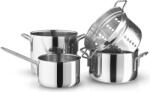 Eva Solo Set oale cu inserție pentru paste Eva Trio inox, set 4 piese (302350)
