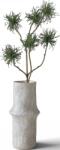 Botane Floare artificială Botane usturoi decorativ 73 cm, verde (BOT-GR-THI-001)