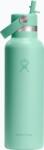 Hydro Flask Sticlă termică cu muștiuc îngust și pai Hydro Flask 621 ml Mermaid Green (S21CFS344)
