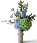 Botane Buchet de flori artificiale Powder Blue (BOT-SP26-BOU-036)