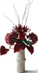 Botane Buchet de flori artificiale Poised Red (BOT-VD26-BOU-002)
