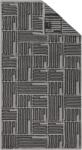 Joop Bath & SPA Prosop de baie Bars Allover 80 x 150 cm, platinat (1723-77-80x150) Prosop