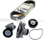 SNR Pompa apa + Set curea transmisie cu caneluri SNR KAP851.070 (KAP851.070)