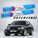 TeamCar Ștergătoare Lexus GS II S160 08.1997-01.2005 | Set Față Flat Premium - TeamCar® (TCGSS160600500FLP)