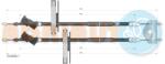 ADRIAUTO Cablu, Frana De Parcare Spate Dreapta 13.0230. 1 Ford Focus I (13.0230.1)
