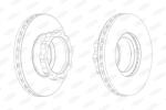 BERAL Disc Frana Bcr144A Man E2000/El/Em/F2000/F90/F90 Unterflur/Hocl/Lion´S/M 2000 L (BCR144A)