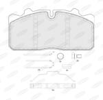 BERAL Set Placute Frana, Frana Disc Bcv29088Tk Daf Cf/Lf 45/Xf/Xf 105/Xf Ii/Xg/Xg+ (BCV29088TK)