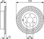 Bosch Disc Frana 0986479533 Nissan Navara Np300/Pathfinder Iii (0986479533)