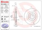 BREMBO Disc Frana 09.8403. 11 Seat Leon (09.8403.11)