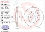 BREMBO Disc Frana 09. D965.11 Hyundai Tucson Kia Sportage V (09.D965.11)
