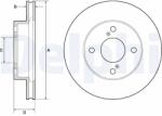 DELPHI Disc Frana Bg4810C Suzuki Celerio (BG4810C)