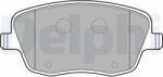 DELPHI Set Placute Frana, Frana Disc Lp1728 Seat Cordoba/Ibiza Iii Skoda Fabia I (LP1728)