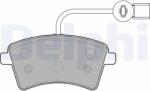 DELPHI Set Placute Frana, Frana Disc Lp2504 Nissan Nv250 Renault Kangoo (LP2504)