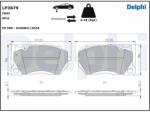 DELPHI Set Placute Frana, Frana Disc Lp3679 Audi A6 C8/A7/Q8 Porsche Cayenne/Panamera (LP3679)