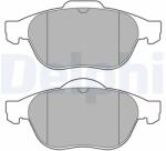 DELPHI Set Placute Frana, Frana Disc Lp3692 Renault Scénic Ii (LP3692)