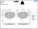 DELPHI Set Placute Frana, Frana Disc Lp3701 Mercedes-Benz G-Class/Gle (LP3701)