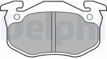 DELPHI Set Placute Frana, Frana Disc Lp852 Renault Clio I/Rapid/Super 5/Twingo I (LP852)