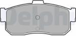 DELPHI Set Placute Frana, Frana Disc Lp971 Infiniti G20 Nissan 100Nx/Almera I/Almera Ii (LP971)