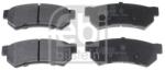 FEBI BILSTEIN Set Placute Frana, Frana Disc Puntea Spate 116330 Chevrolet Lacetti/Nubira (116330)