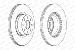 FERODO Disc Frana Ddf1298C Fiat 500L/Doblo/Grande Punto/Punto/Punto Evo Opel Adam (DDF1298C)