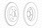 FERODO Disc Frana Ddf1387 Daewoo Musso Daihatsu Terios/Terios Kid (DDF1387)