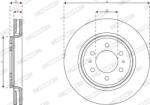 FERODO Disc Frana Ddf2363C-1 Ford Usa Expedition/F-150/F-150 Crew Cab (DDF2363C-1)