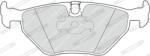 FERODO Set Placute Frana, Frana Disc Fdb1075 Alpina B10 Bmw 5 (FDB1075)