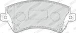 FERODO Set Placute Frana, Frana Disc Fdb1573 Toyota Corolla (FDB1573)